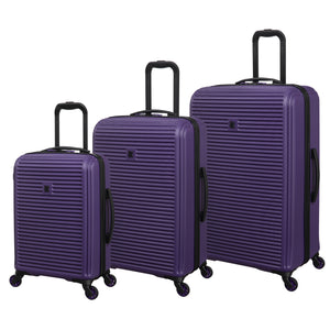 Shutter 3 Piece Hardside 8 Wheel Spinner Set (Purple)