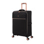 Enliven II 3 Piece Softside 8 Wheel Expandable Spinner Set (Black)