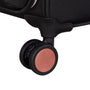Enliven II 3 Piece Softside 8 Wheel Expandable Spinner Set (Black)