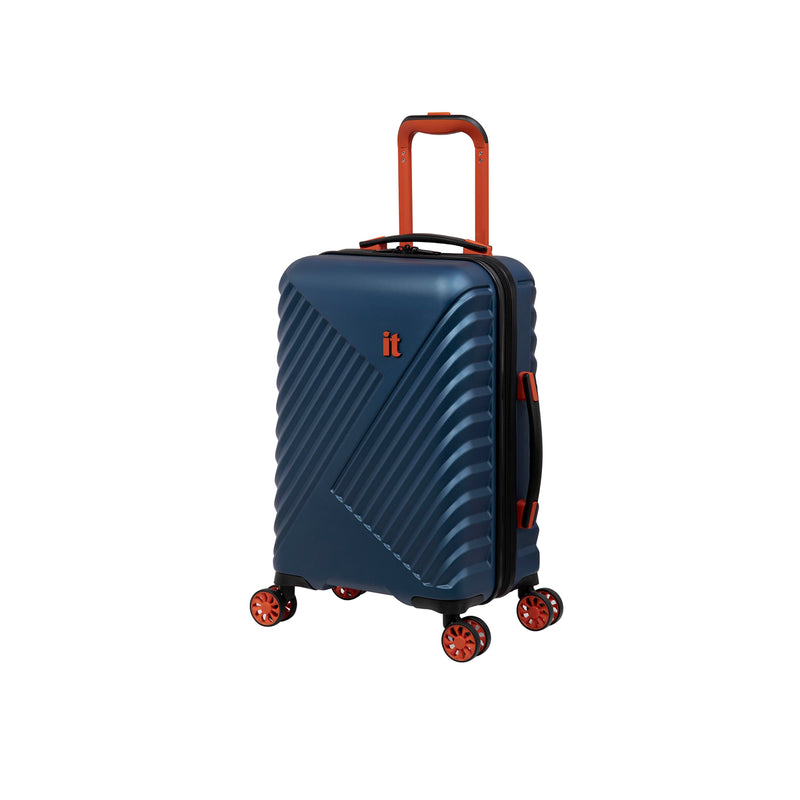 Inclining 3 Piece Hardside 8 Wheel Expandable Spinner Set (Electric Blue)