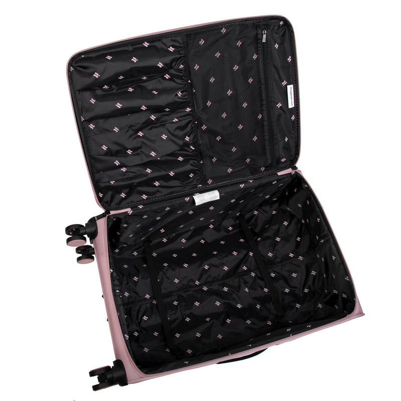 Census 22" Softside Carry-On 8 Wheel Spinner (Soft Pink)