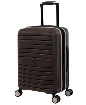 ECO-Protect 21" Hardside 8 Wheel Expandable Spinner Carry-On Luggage (Coffee Bean)