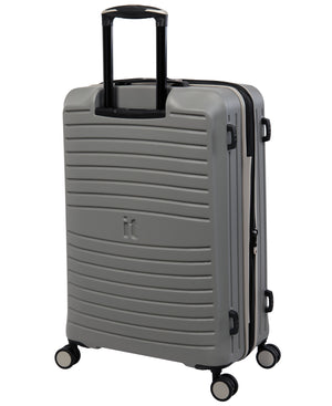 ECO-Protect 31" Hardside 8 Wheel Expandable Spinner Luggage (Grey Skin)