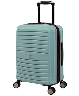 ECO-Protect 21" Hardside 8 Wheel Expandable Spinner Carry-On Luggage (Mint Eggshell)