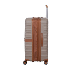 Encompass 31" Hardside Checked 8 Wheel Expandable Spinner (Sandy Skin)