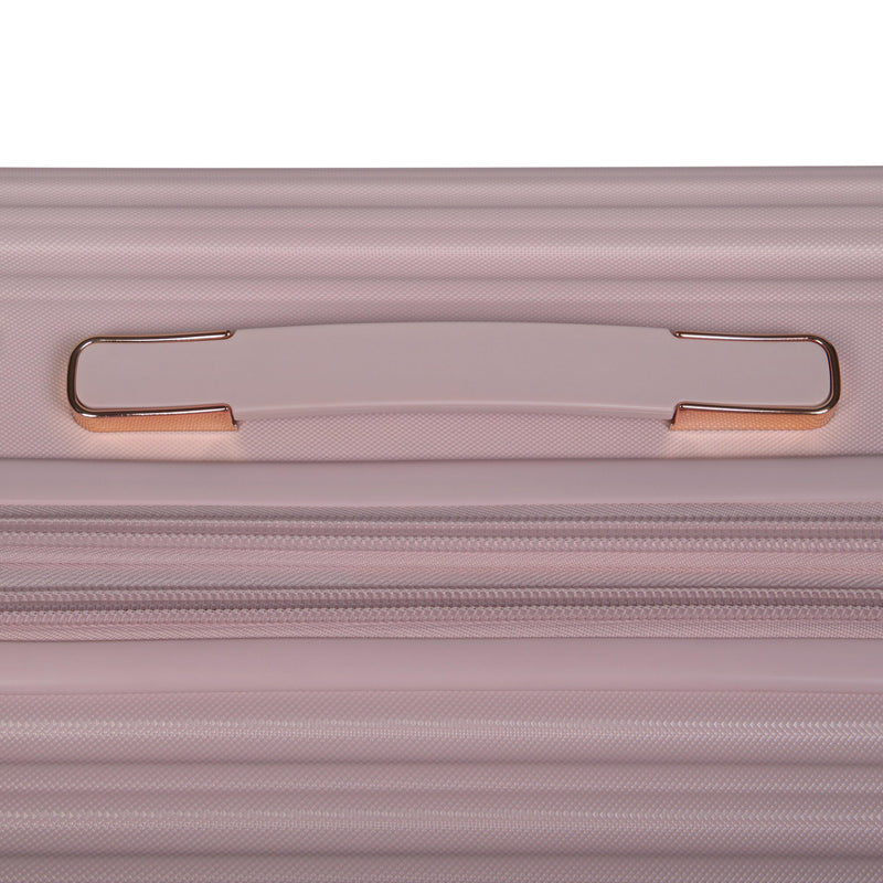 Luxuriant 31" Hardside Checked 8 Wheel Expandable Spinner (Prada Pink)
