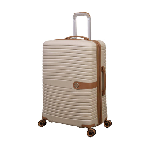 Encompass 27" Hardside Checked 8 Wheel Expandable Spinner (Sandy Skin)