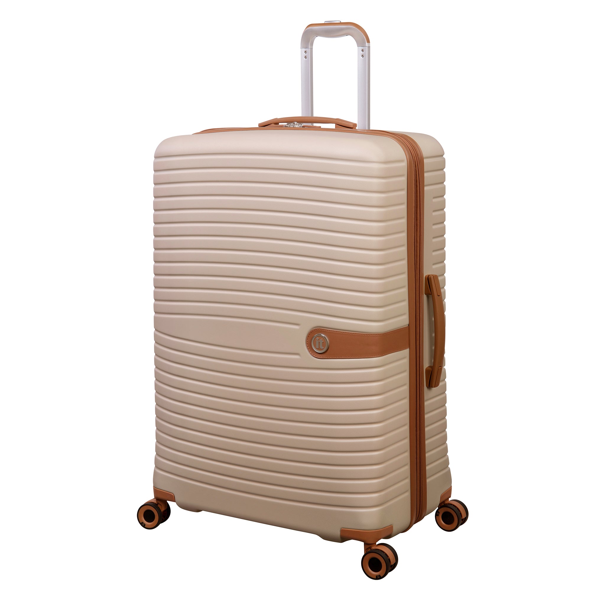 it Luggage | Encompass 3 Piece Hardside 8 Wheel Expandable Spinner Set  (Sandy Skin)