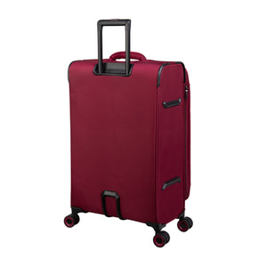 Precursor 22" Softside Carry On 8 Wheel Expandable Spinner (Dark Red)