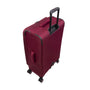 Precursor 28" Softside Checked 8 Wheel Expandable Spinner (Dark Red)