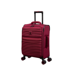 Precursor 22" Softside Carry On 8 Wheel Expandable Spinner (Dark Red)