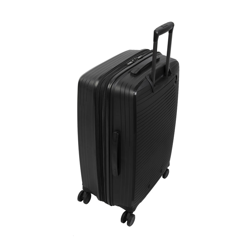 Spontaneous 22" Hardside Carry-On 8 Wheel Expandable Spinner (Black)