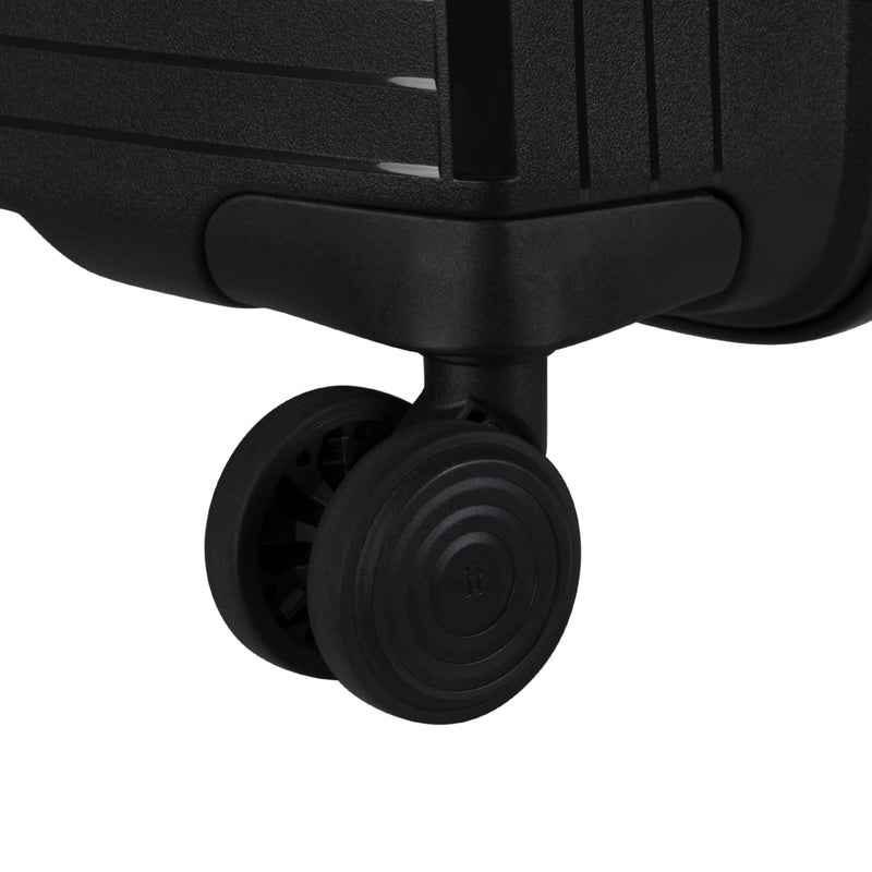 Spontaneous 22" Hardside Carry-On 8 Wheel Expandable Spinner (Black)