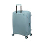Spontaneous 29" Hardside Checked 8 Wheel Expandable Spinner (Blue Glow)