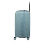 Spontaneous 29" Hardside Checked 8 Wheel Expandable Spinner (Blue Glow)