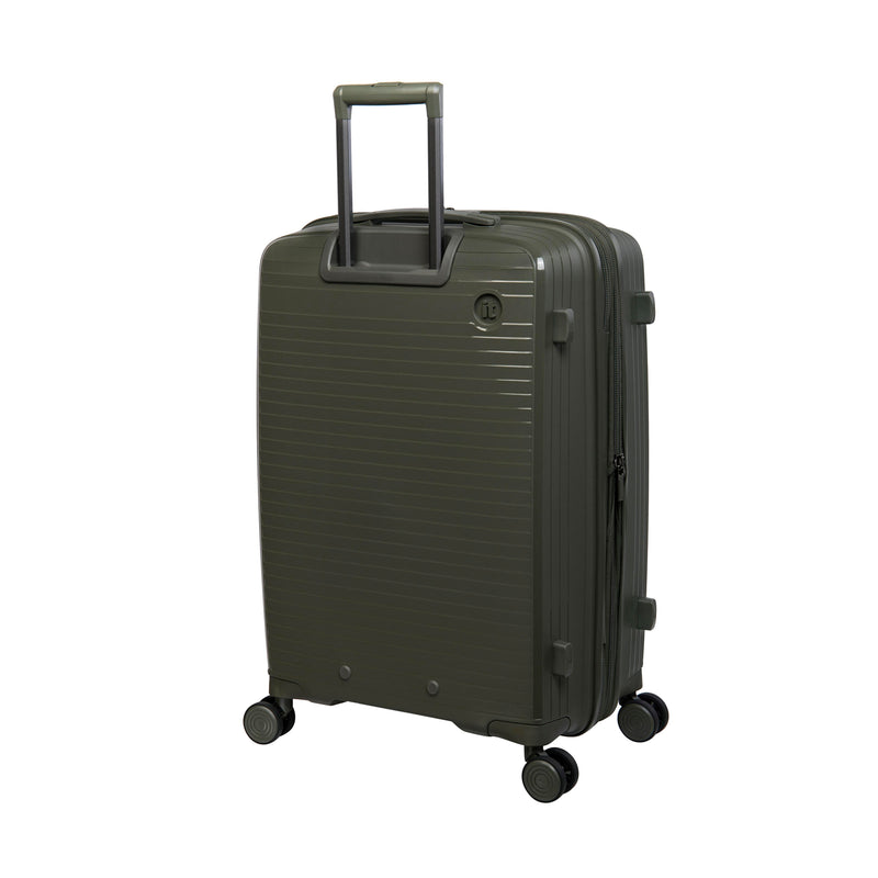 Spontaneous 29" Hardside Checked 8 Wheel Expandable Spinner (Olive Night)