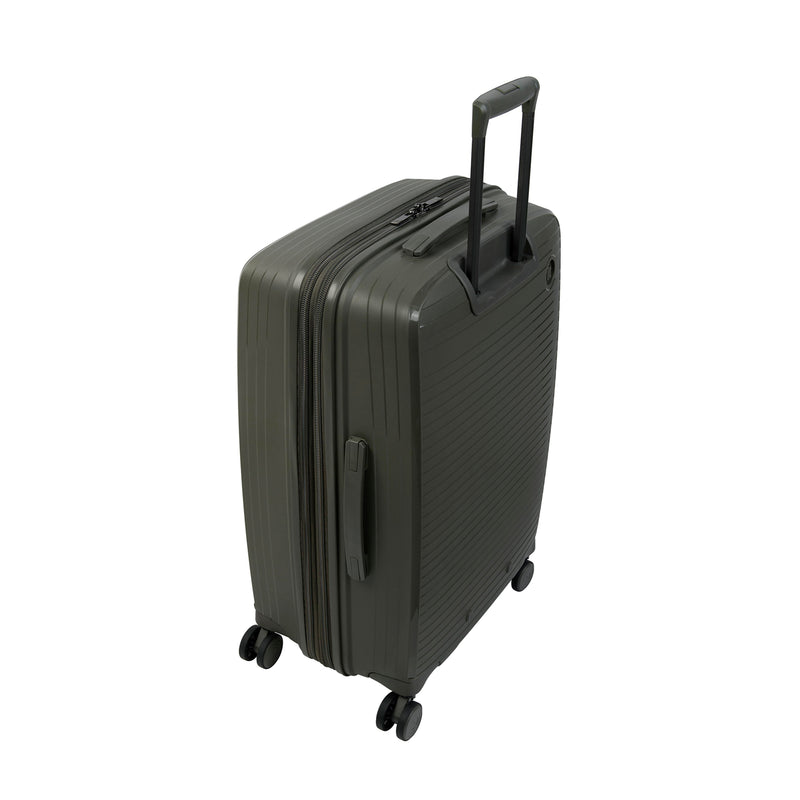 Spontaneous 29" Hardside Checked 8 Wheel Expandable Spinner (Olive Night)