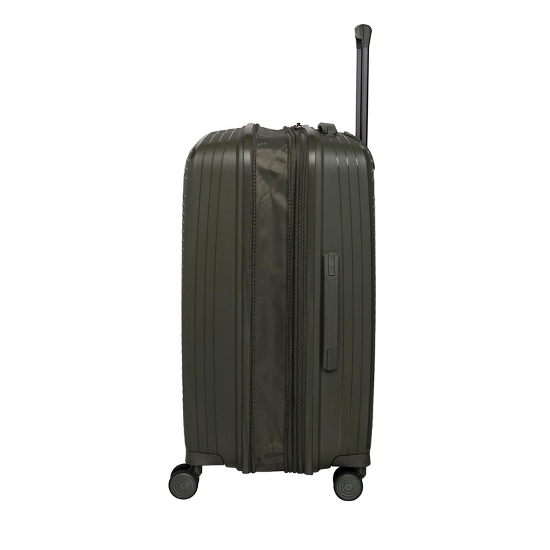 Spontaneous 29" Hardside Checked 8 Wheel Expandable Spinner (Olive Night)