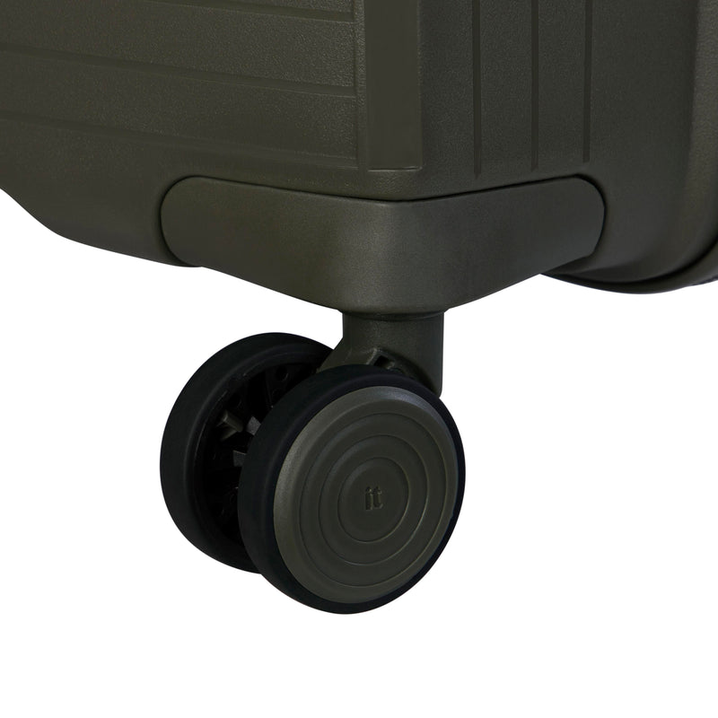 Spontaneous 29" Hardside Checked 8 Wheel Expandable Spinner (Olive Night)