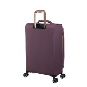 Enliven 27" Softside Checked 8 Wheel Expander Spinner (Wistful Mauve)