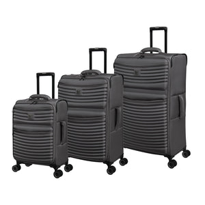 Precursor 22" Softside Carry On 8 Wheel Expandable Spinner (Charcoal)