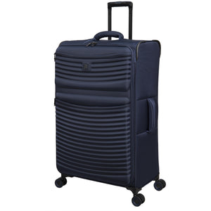 Precursor 32" Softside Checked 8 Wheel Expandable Spinner (Dress Blues)