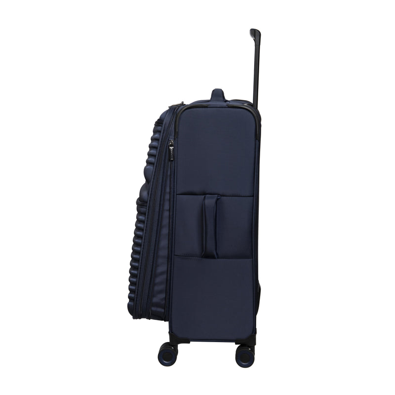 Precursor 32" Softside Checked 8 Wheel Expandable Spinner (Dress Blues)