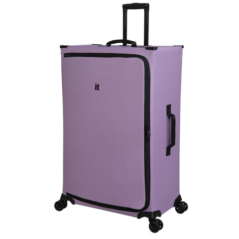 MaXpace 31" Softside UltraLight Checked Spinner (Lavender)