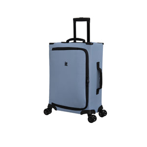 MaXpace 22" Softside UltraLight Carry-On Spinner (Placid Blue)