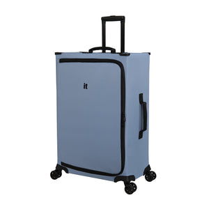 MaXpace 27" Softside UltraLight Checked Spinner (Placid Blue)