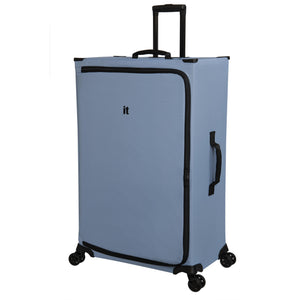 MaXpace 31" Softside UltraLight Checked Spinner (Placid Blue)