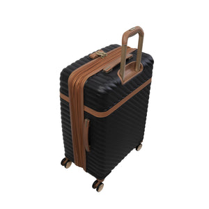 Sandringham 28" Hardside Checked 8 Wheel Expandable Spinner (Black)