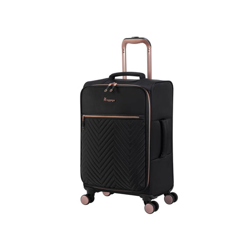 Bewitching 22" Softside Carry-On 8 Wheel Spinner (Black)