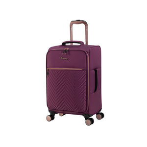 Bewitching 22" Softside Carry-On 8 Wheel Spinner (Purple Potion)