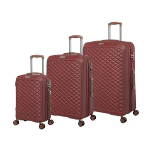 Enthralled 3 Piece Hardside 8 Wheel Expandable Spinner Set (Baked Clay)