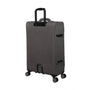 Citywide 27" Softside Checked 8 Wheel Spinner (Charcoal)