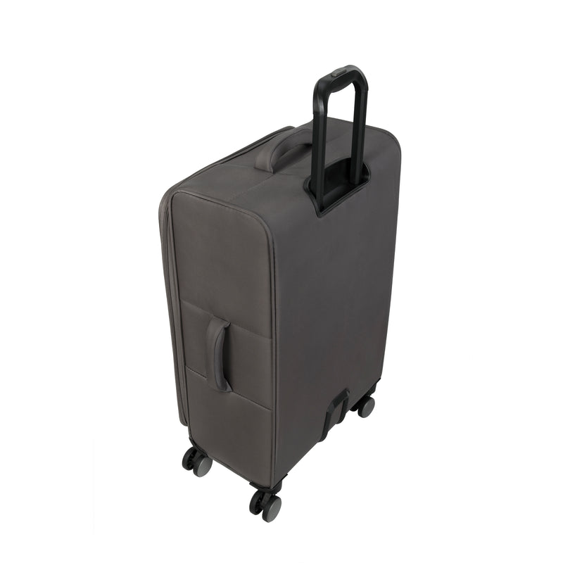 Citywide 27" Softside Checked 8 Wheel Spinner (Charcoal)