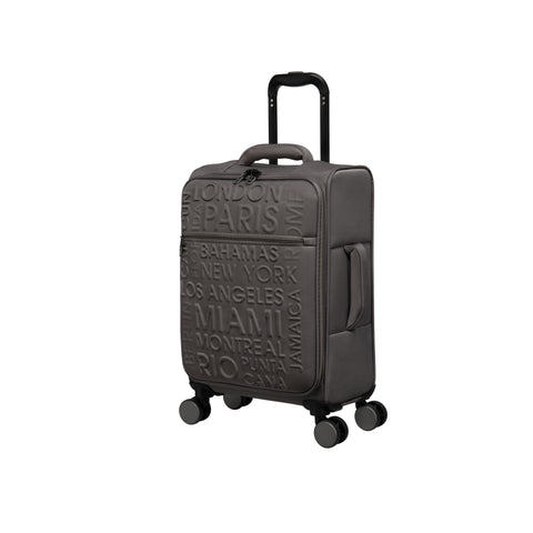 Citywide 22" Softside Carry-On 8 Wheel Spinner (Charcoal)