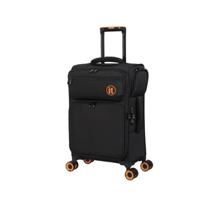 Simultaneous 22" Softside Carry-On 8 Wheel Expandable Spinner (Black)