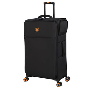 Simultaneous 31" Softside Checked 8 Wheel Expandable Spinner (Black)