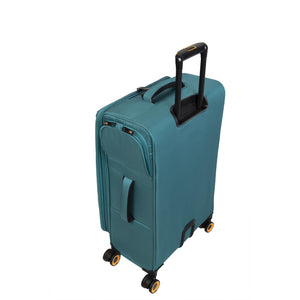 Simultaneous 22" Softside Carry-On 8 Wheel Expandable Spinner (Harbour Blue)