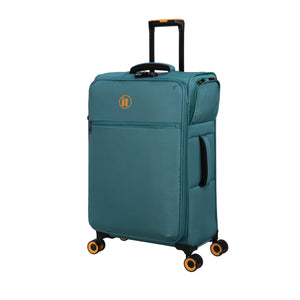 Simultaneous 27" Softside Checked 8 Wheel Expandable Spinner (Harbour Blue)