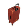 Compartment 32" Softside Checked 8 Wheel Spinner (Brown)