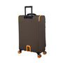 Compartment 3 Piece Softside 8 Wheel Expandable Spinner Set (Falcon Haze)
