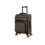 Compartment 3 Piece Softside 8 Wheel Expandable Spinner Set (Falcon Haze)