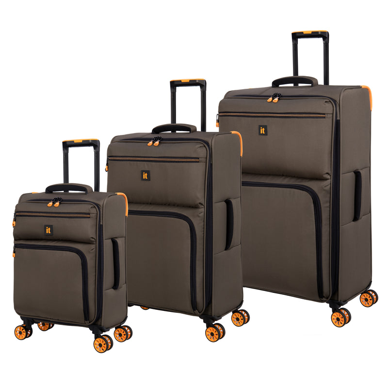 Compartment 21" Softside Carry-On 8 Wheel Spinner (Falcon Haze)