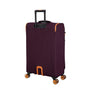 Compartment 21" Softside Carry-On 8 Wheel Spinner (Wine Mist)