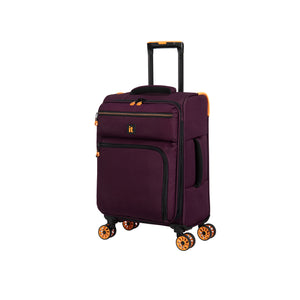 Compartment 21" Softside Carry-On 8 Wheel Spinner (Wine Mist)