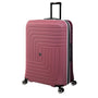 Convolved 3 Piece Hardside 8 Wheel Expandable Spinner Set (Muted Pink/Port)