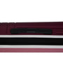 Convolved 3 Piece Hardside 8 Wheel Expandable Spinner Set (Muted Pink/Port)